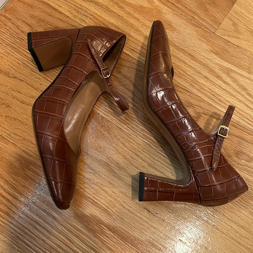 Fratelli Rossetti Mary Jane Pumps brown leather in Size 38 - Picture 7 of 7